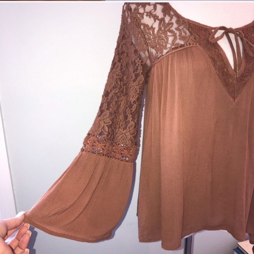 American eagle lace boho top size medium - Picture 4 of 6